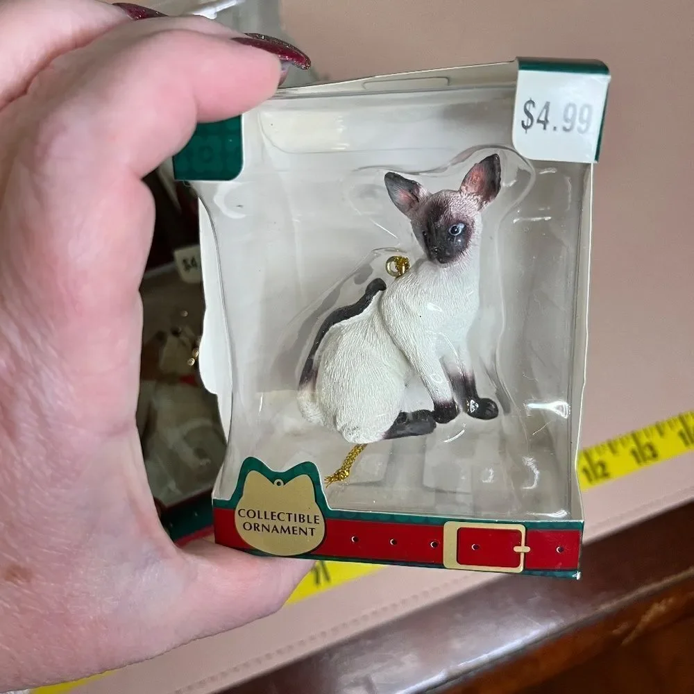 NEW 5pc Pets Dog Cat Christmas Ornaments